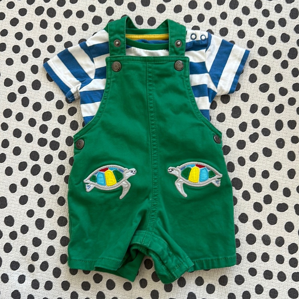EUC Baby Boden 3-6 mo set